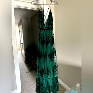 Windsor emerald green dress NWT